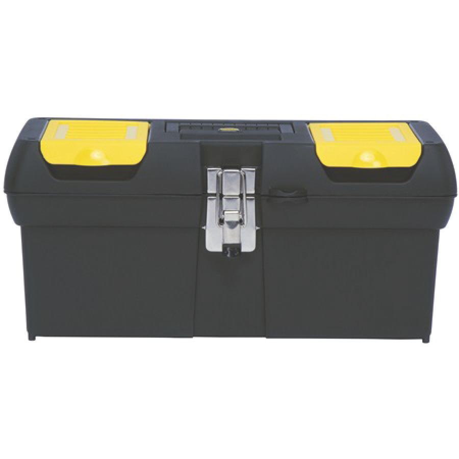 Proto 016013R Tool Box with Tray, 16" x 7" x 8"