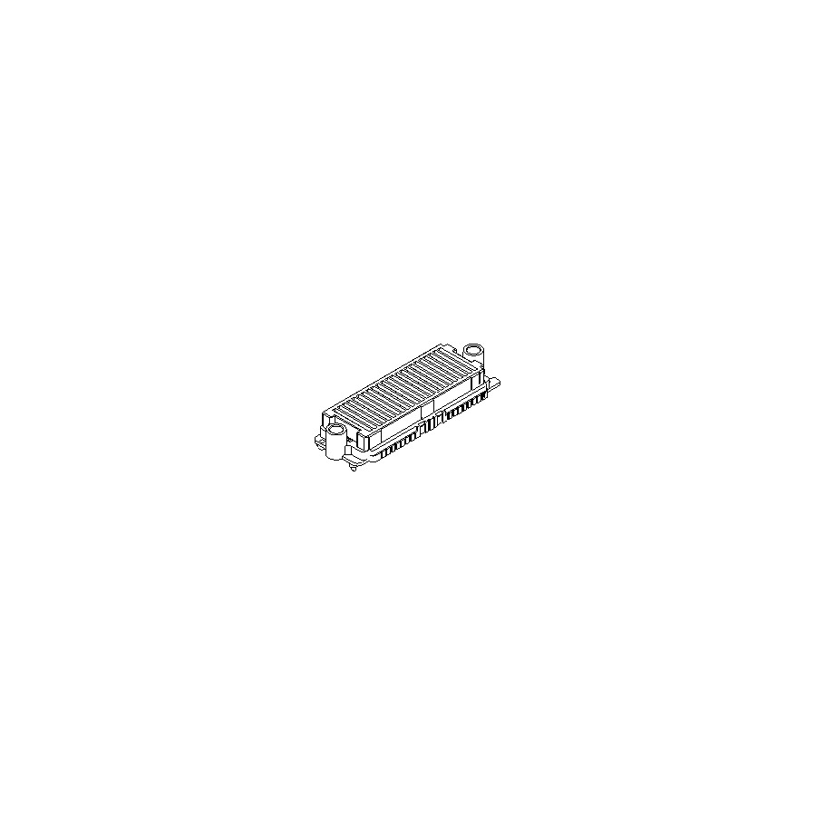 Molex 45802-0227 HD MEZZ Series 1.2 mm, 2 mm 351 Way 27 Row Straight PCB Socket Female