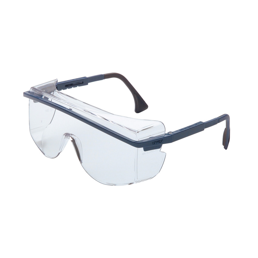 TestEquity: PIP S2500C Safety Glasses with Black Frame & Clear