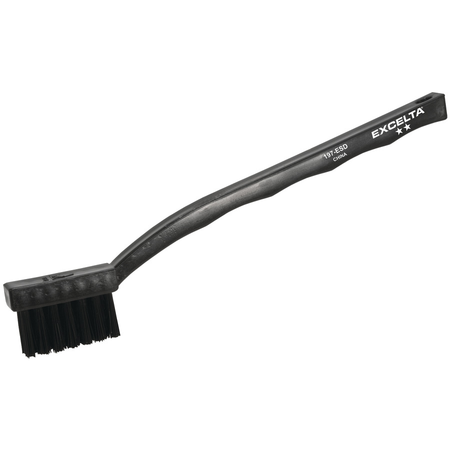 Excelta 197ESD ESDSafe Medium Cleaning Brush, 6.75" OAL, 0.38" x 1.25
