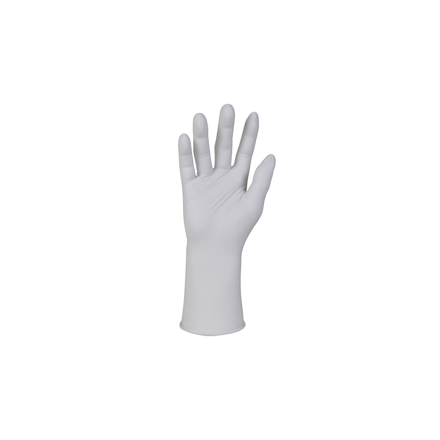 Kimberly-Clark 98189 Nitrile Gloves, G5 Cleanroom Non-Sterile, Sterling, X-Large, 250/Box, 6 Bx/Cs