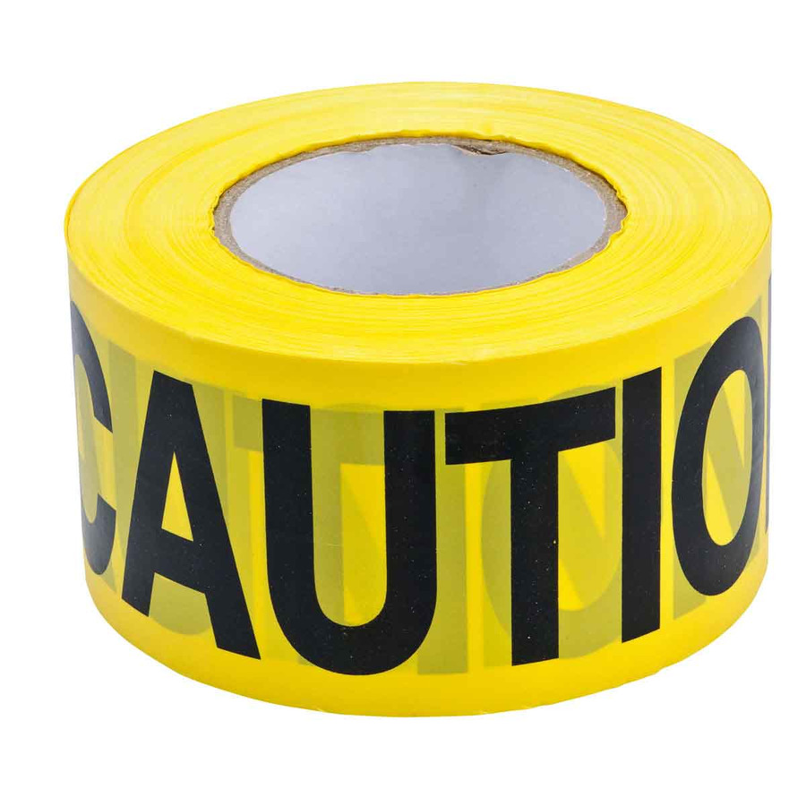 Brady 91212 91212 3"x200' CAUTION NON ADHESIVE TAPE YLW/BK