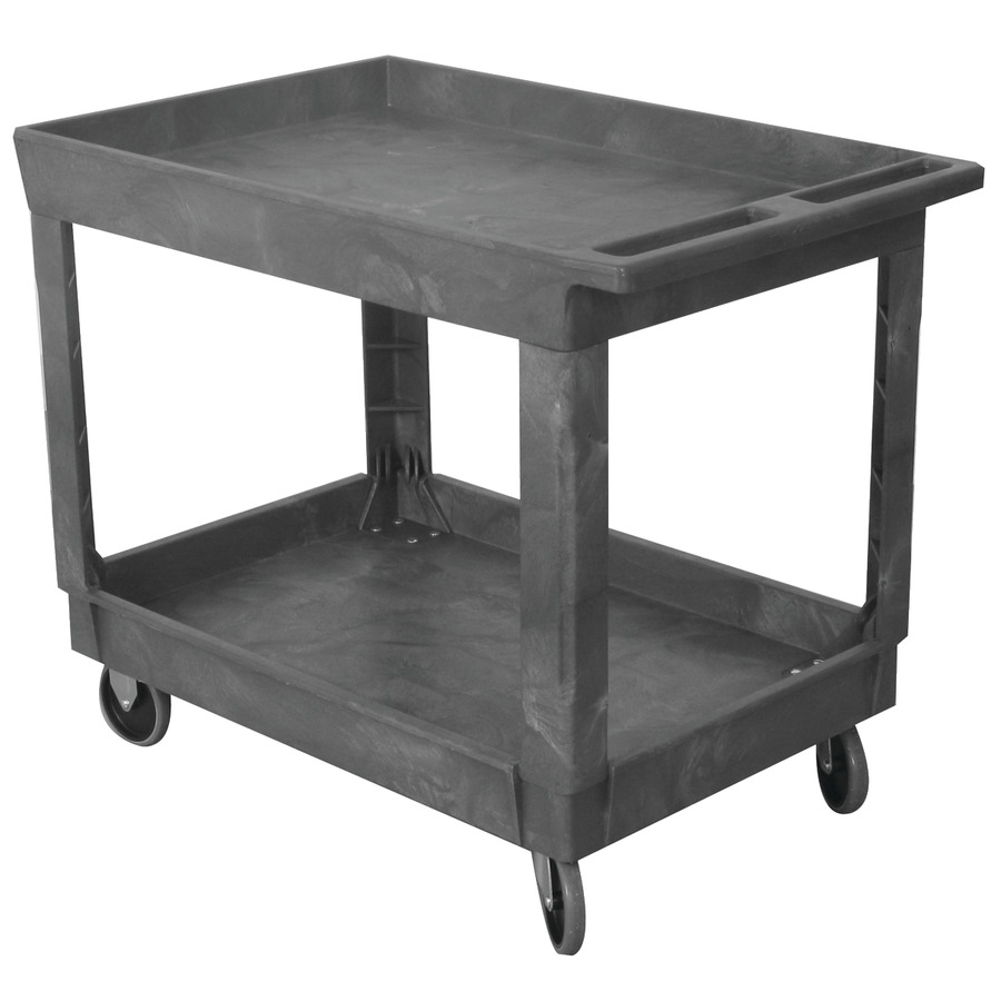 WESCO 270483 Two Shelf Standard Cart, 40.25" x 25.5" x 32.5"