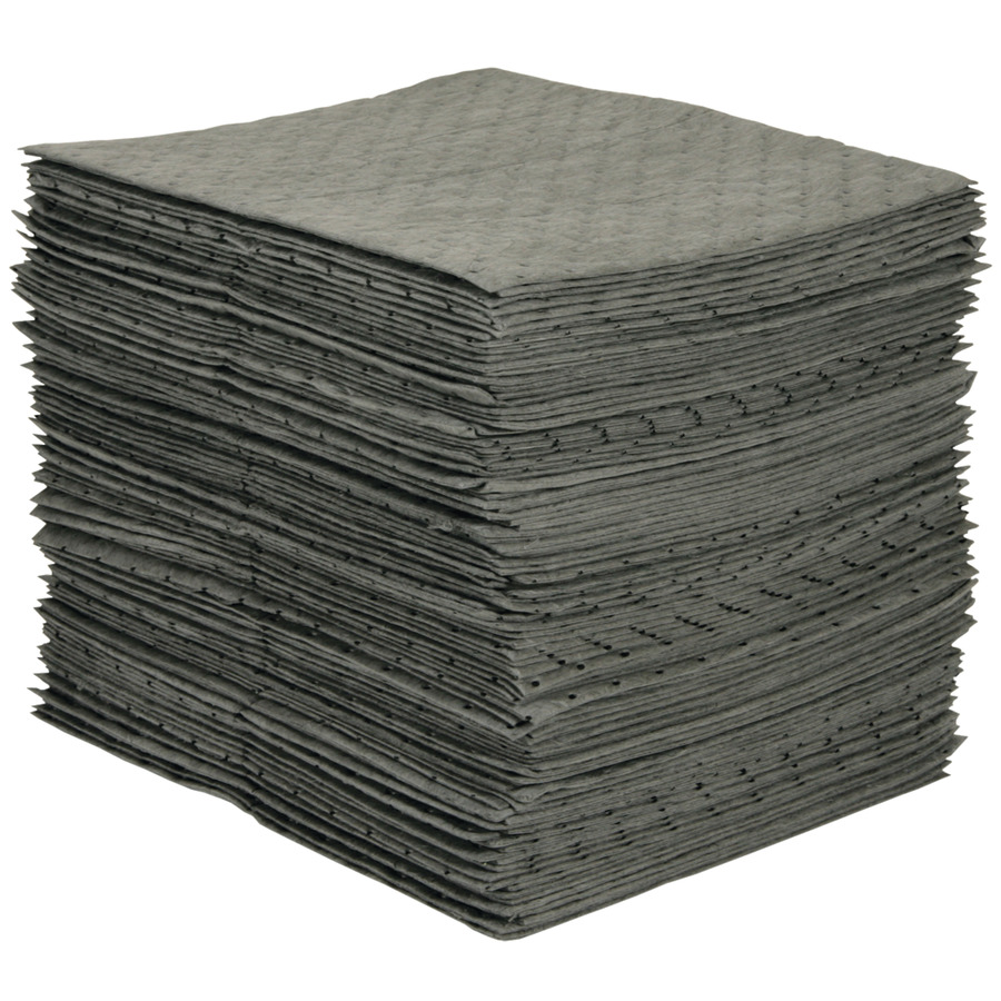 Brady MRO100 MRO Plus™ Heavy Absorbent Pads, 26 Gal/Bale Capacity, 100/Case