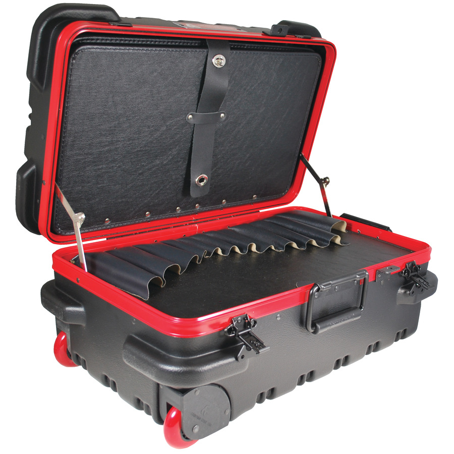 Jensen Tools 336CA8581 Mil-Style Slim Line Rugged Tool Case w/ Pallets, 20-3/4 x 12-1/4 x 11"