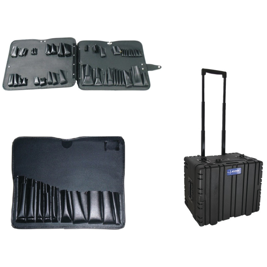 Jensen Tools 479-721 Horizontal Wheeled Tool Case & JTK-97 Tool Pallets