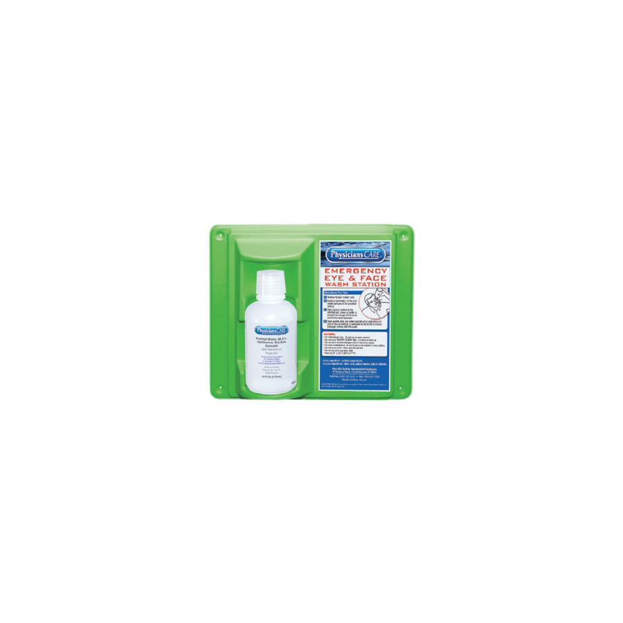 First Aid Only 24-202-001 Pac-Kit Eyewash Station with 32oz Bottle