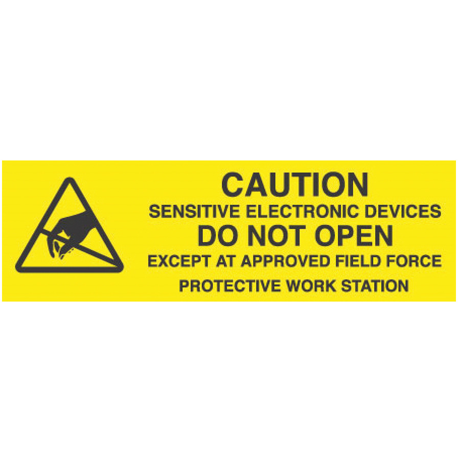 Transforming Technologies LB9040 Caution Labels Sensitive Electronic Devices, 5/8" x 2", 500/Roll