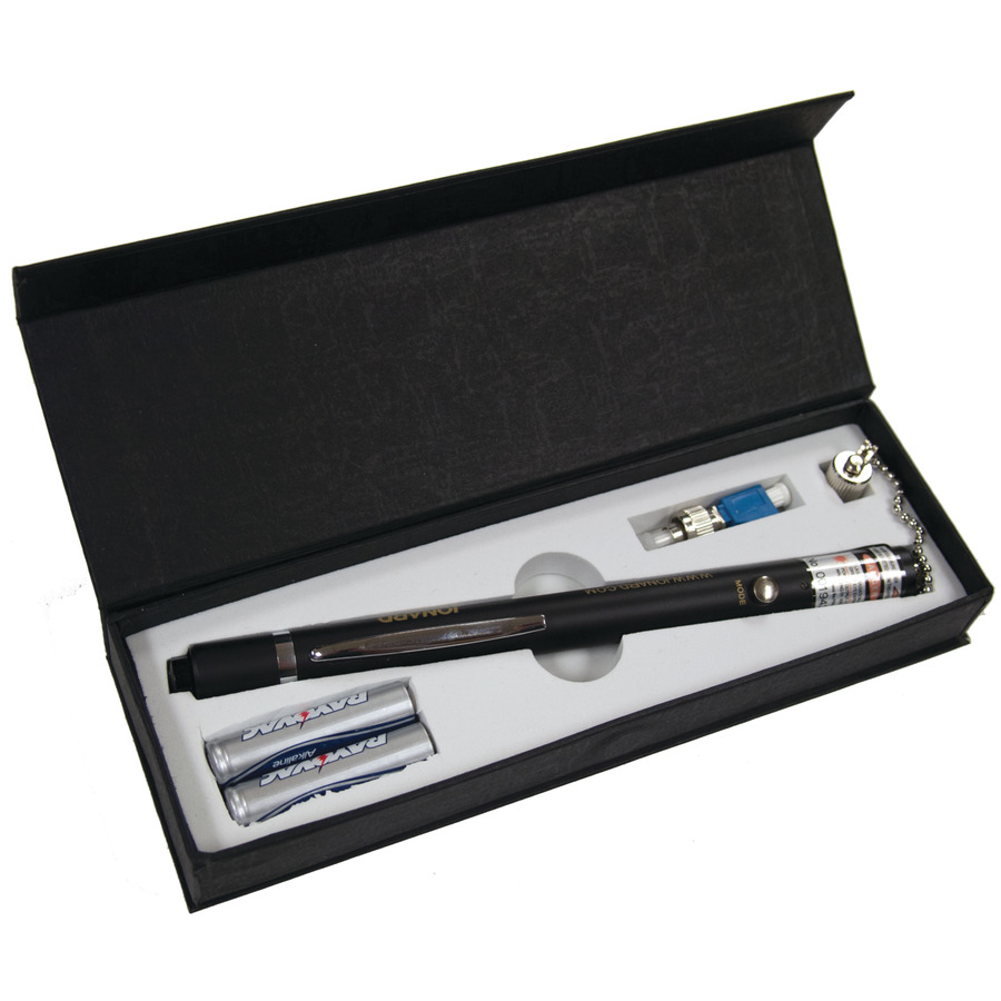 Jonard Tools VFL-150 Visual Fault Locator Kit - Includes: VFL-25, 2 AAA Batteries, VFL-25125 FC/LC Adapter