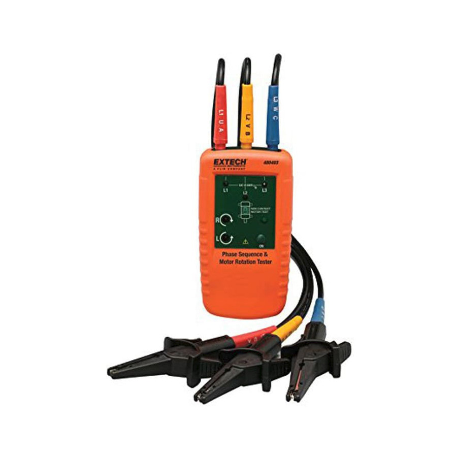 Extech 480403 Motor Rotation and 3-Phase Tester