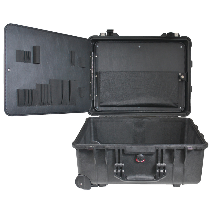 Jensen Tools 482-437 Wheeled Case with Side Hinge Pallet