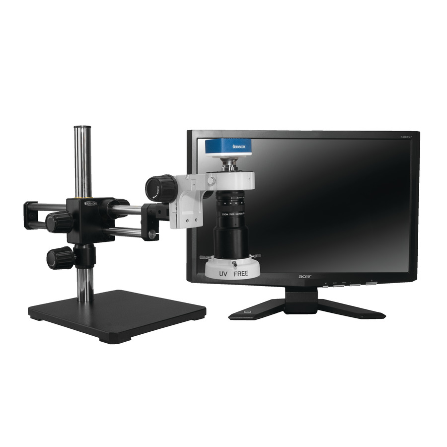 Scienscope MAC-PK5D-E2D MAC Series Complete Video System Package 40X with Dual Boom