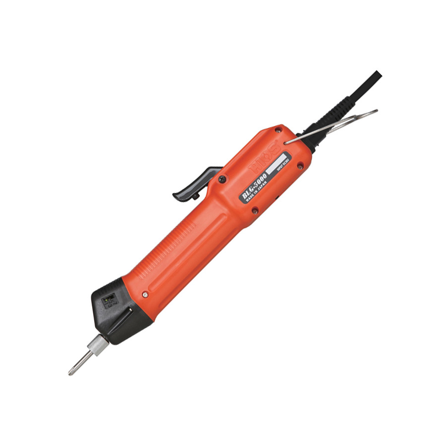 ASG-Jergens 65564-PROMO Electric Screwdriver, 1/4" Hex Drive, 1000-1500 RPM, Brushless, Lever/Push-to-Start, 9.3", DC, BLG-5000X-15 Series