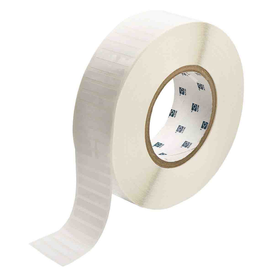 Brady THT-45-423-10 1.5x.25" Poly White Labels 10K/RL