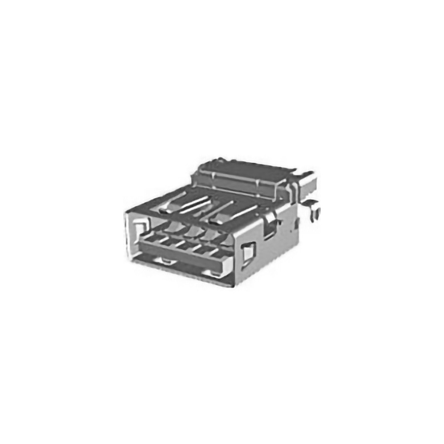 Molex 48398-0003 USB Connectors USB 3.0 F/A Rvs Ra Receptacle Ch=-2.04 15U