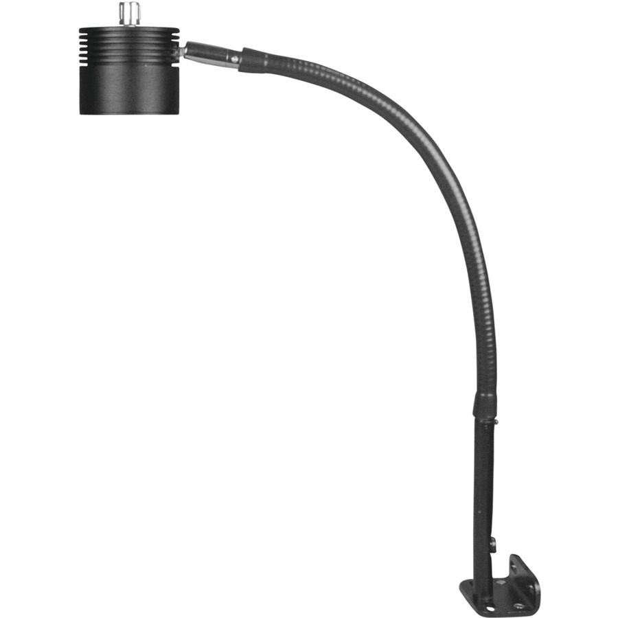 Dazor LED-FA25LB-BK EcoFlex LED Flex Arm Clamp Light, Black with Gooseneck