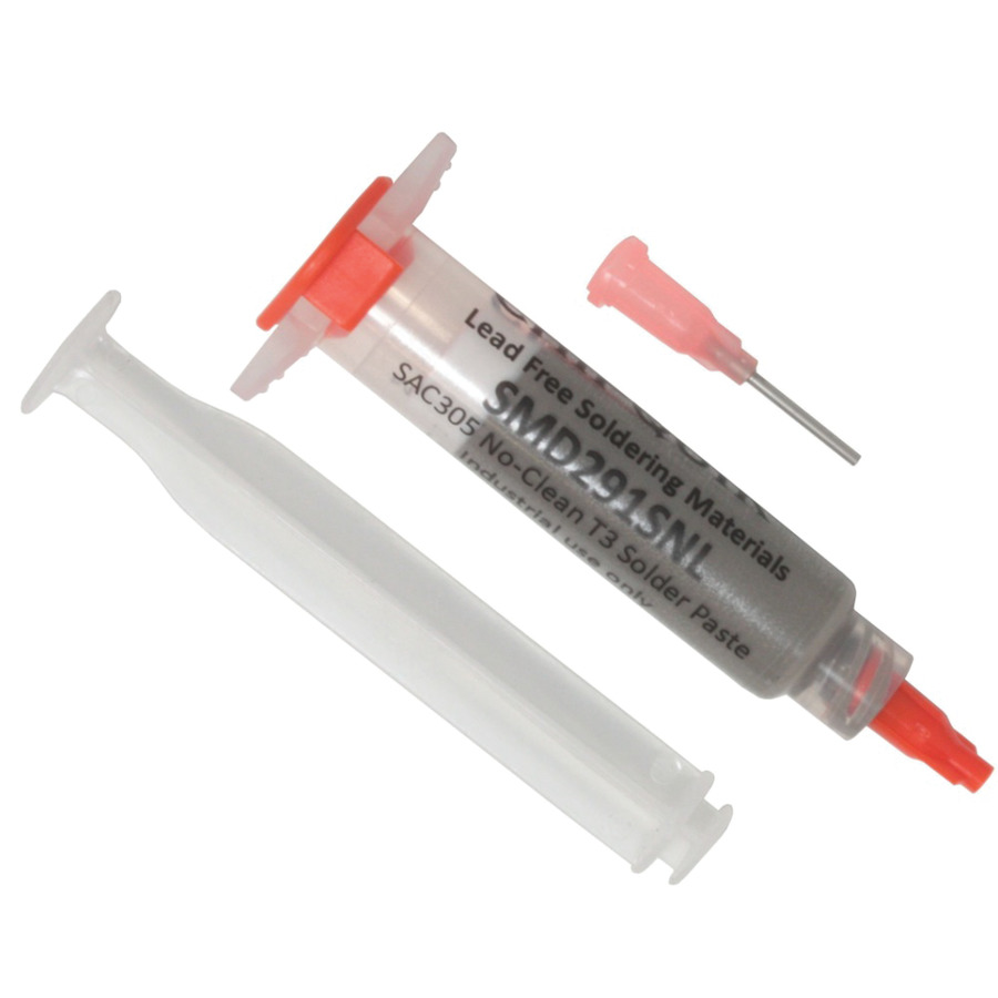 Chip Quik SMD291SNL Solder Paste no clean Lead-Free in 5cc syringe 15g (T3)