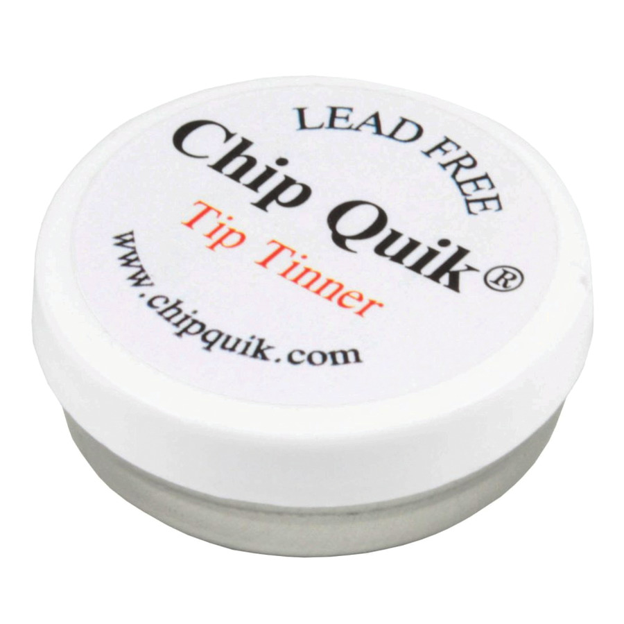 Chip Quik SMDTCLF Soldering Iron Tip Tinner / Cleaner (lead free)