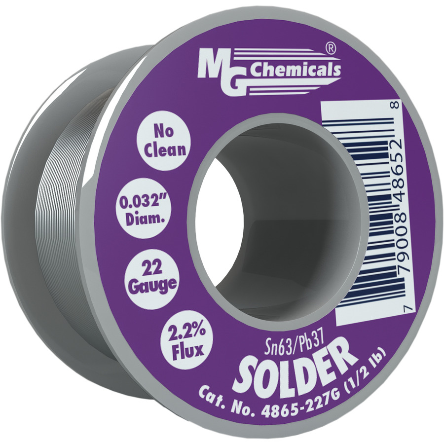 TestEquity: MG Chemicals 4865-227G Solder Wire, No Clean, Leaded