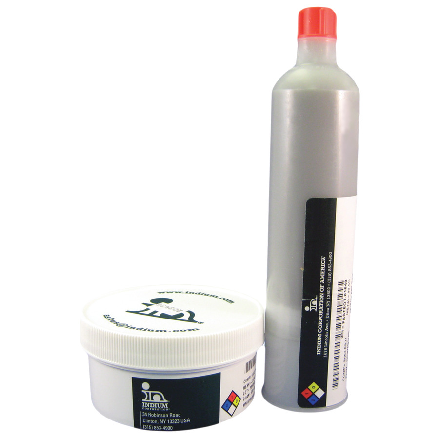 Indium Solder IND-801217-700G No-Clean Solder Paste, Halogen-Free, 63/37 6.4R Type 3, 700g Cartridge