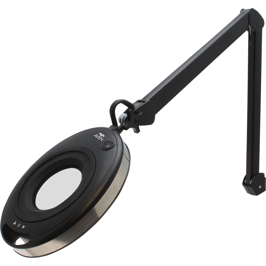 Aven 26501-LED-INX LED Magnifier with 5-Diopter Lens, Arm and Clamp