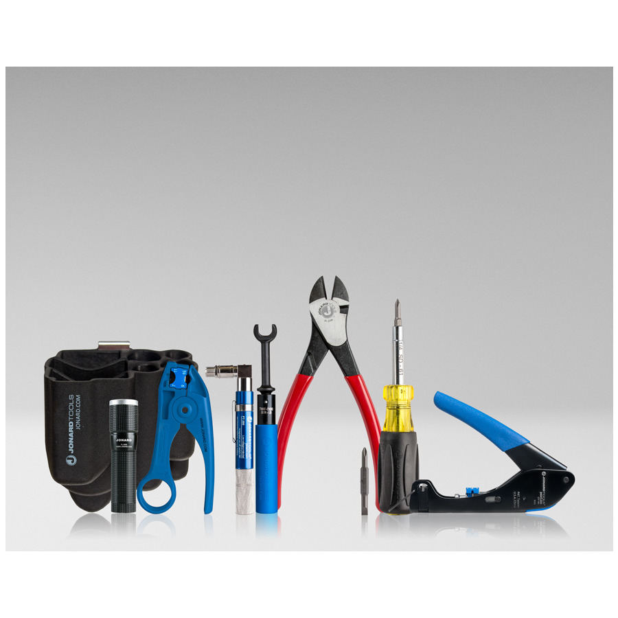 Jonard Tools TK-78 COAX Tool Kit with 360 Degree Compression Tool