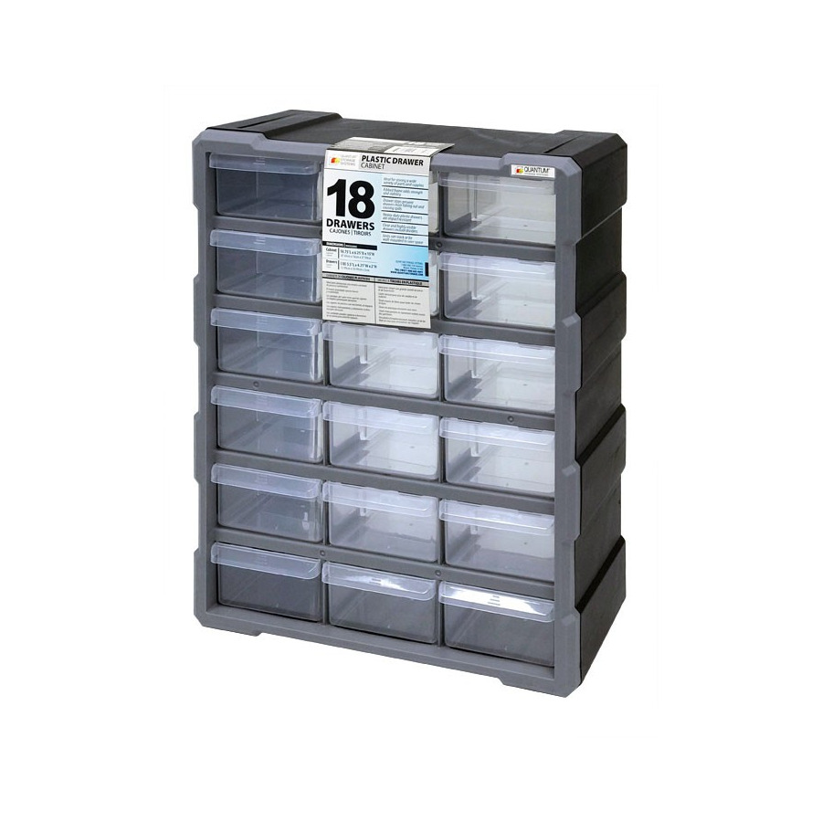 TestEquity: Quantum Storage Systems PDC-18BK Plastic Parts Drawer