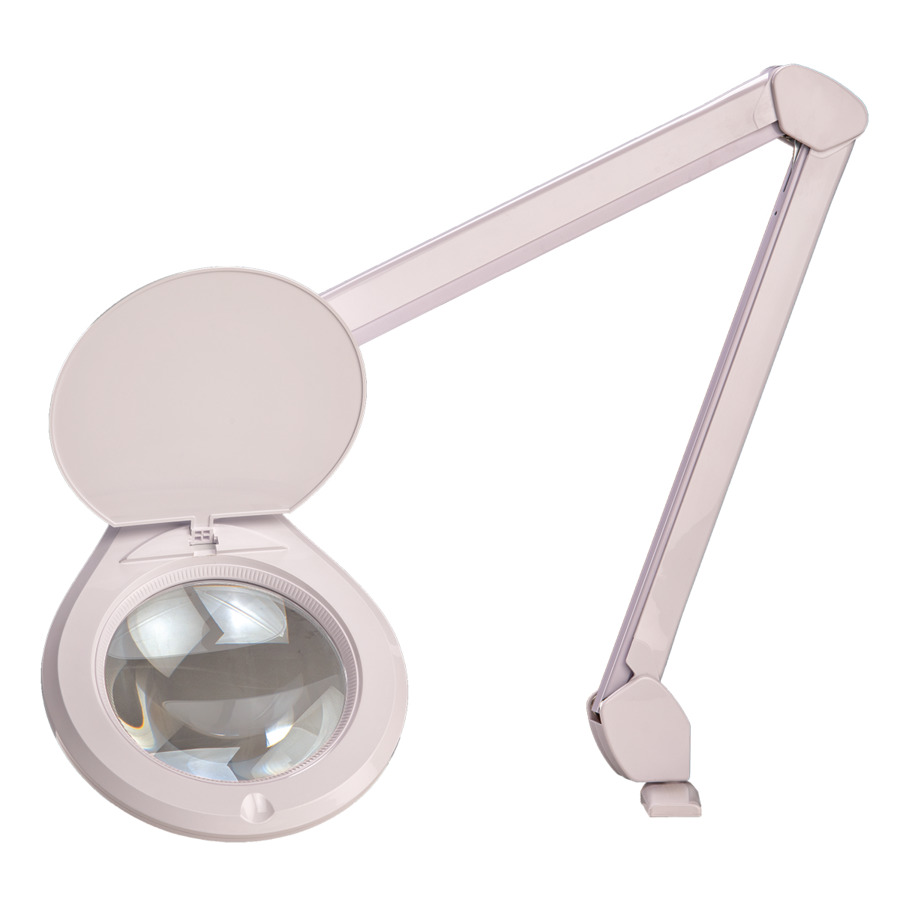 Accu-Lite ALRO6-45-5D-W 6" Round LED Magnifier; 5 Diopter (2.25x)