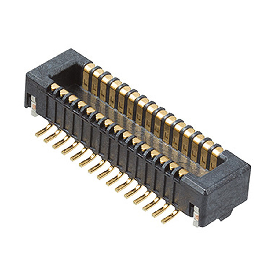 Molex 501745-0501 Board To Board & Mezzanine Connectors 0.4 B/B Plug Assembly, 50 Circuit, Embstp Pkg