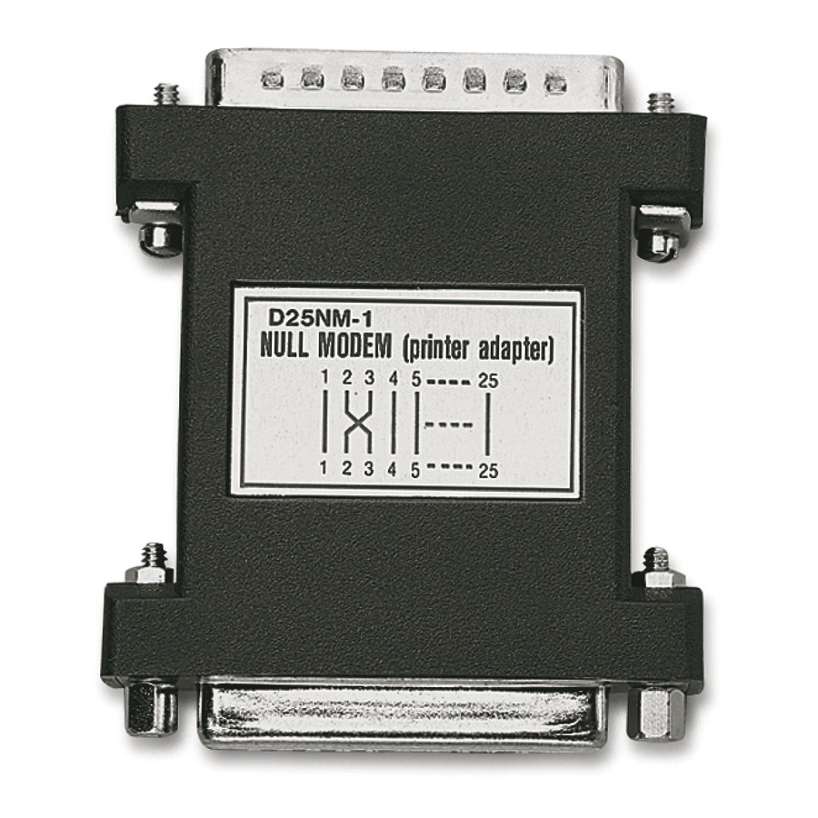 Pan Pacific AD-D25NM-3 Null-Modem, Full Handshake