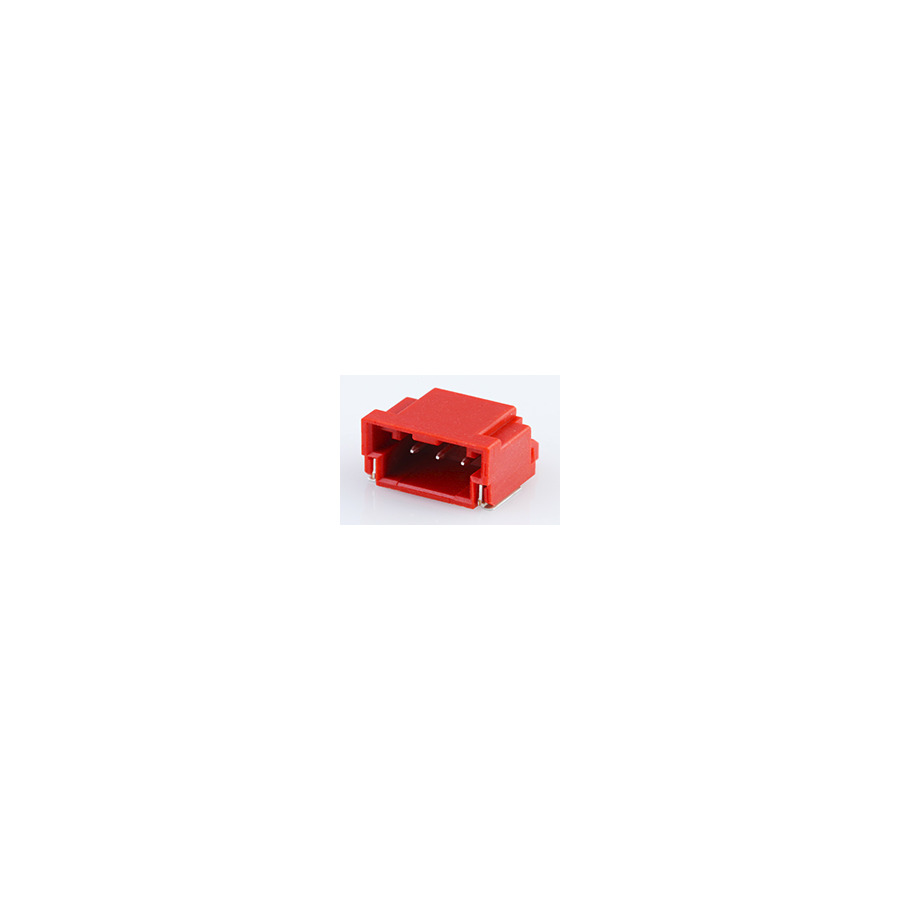 Molex 502352-0302 2.0 W/B Conn Sn 3 Circuit, Embs Tp Pkg Red