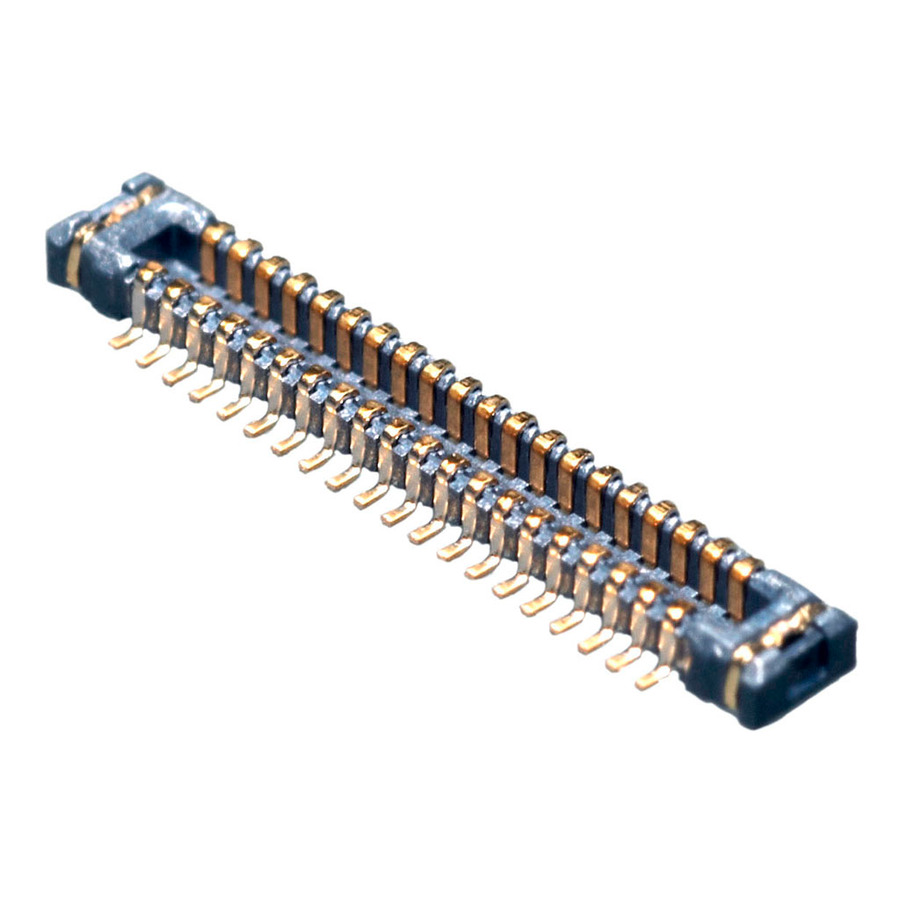 Molex 502430-1412 Board To Board & Mezzanine Connectors Slimstack .4mm, Plg Smt Dual Row, Vrt Stk 14 Circuit,