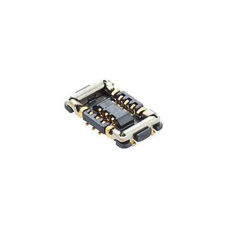 Molex 505066-1220 Board To Board & Mezzanine Connectors 0.35 B/B Receptacle Assembly, 12 Circuit, Embstp Pkg