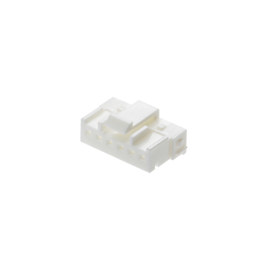 Molex 51216-0603 2.0 Wtb Receptacle Hsg 6 Circuit, Yellow