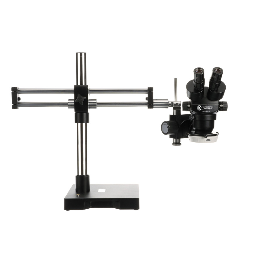 LX Microscopes / UNITRON 23726RB-ESD Binocular Microscope, ESD-Safe, 23mm, RB Stand, LED-3000 Ring Light, 273 Series