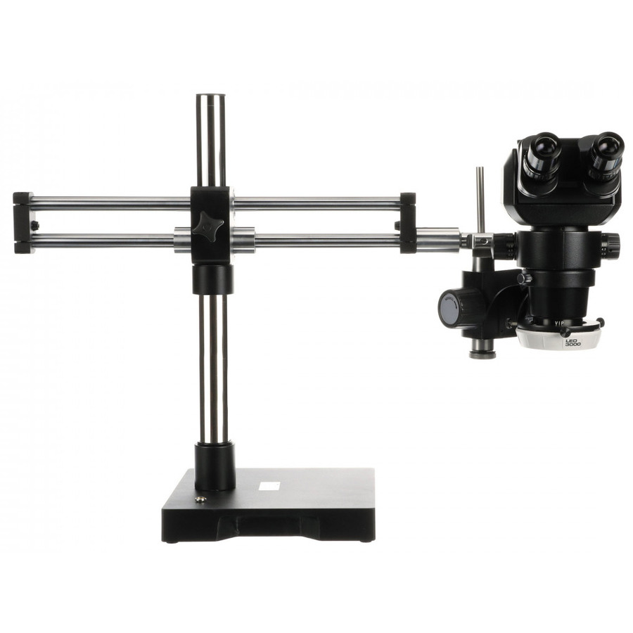 LX Microscopes / UNITRON 23880RB-ESD VIP Microscope, Ergonomic, ESD-Safe, RB Stand, Includes 0.5X Lens, LED3000 Ring Light