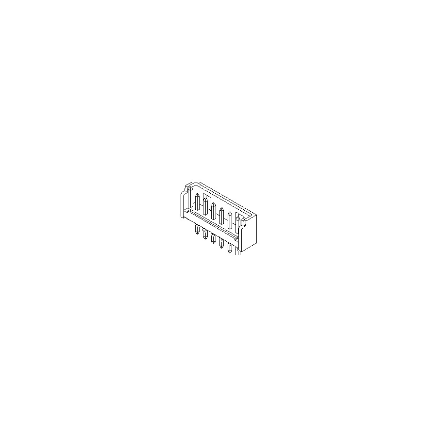 Molex 53290-0780 Board To Board & Mezzanine Connectors 2.0 Btb Wafer Assembly, 7 Afer Assembly, 7 Circuit, Whit