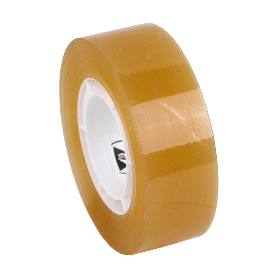 Desco 79201 Anti-Static Cellulose Tape, Clea, 3/4" x 36 Yards With 1" Core