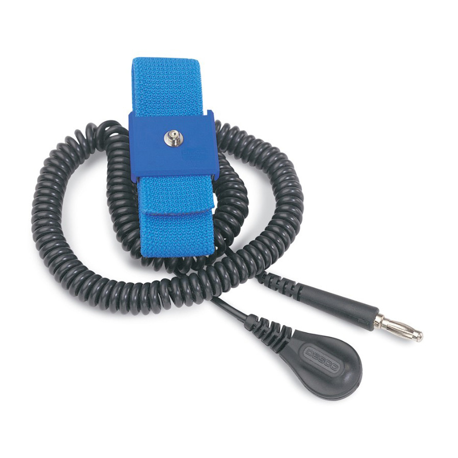 Desco 09069 Extra Wide Wrist Strap with 12 ft. Cord