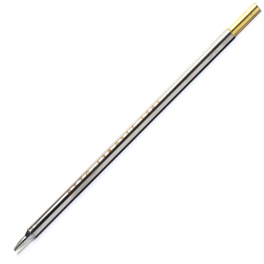 Metcal STTC-136 Chisel Solder Tip, .100"