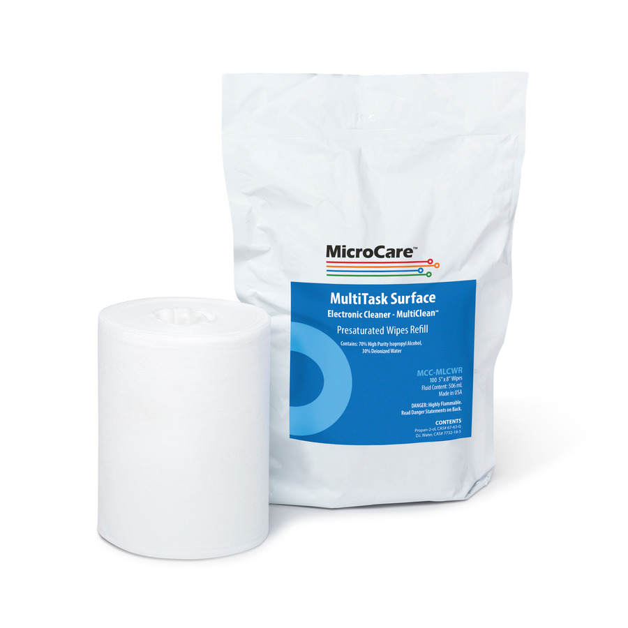 matsuace100③ TestEquity: MicroCare MCC-MLCWR Presaturated Wipes, MultiTask