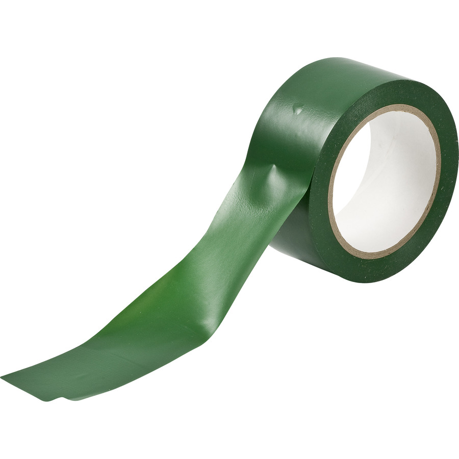 Brady 58202 Vinyl Aisle Marking Tape, Green, 2" x 36 Yards