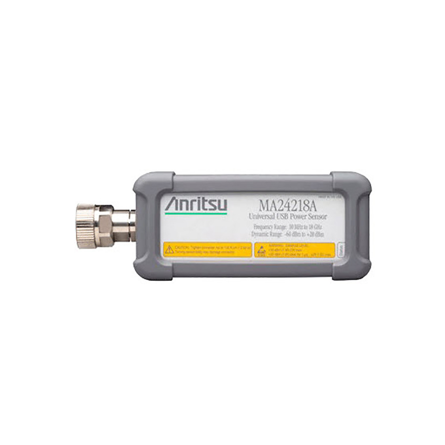 Anritsu MA24218A Universal USB Power Sensor, TRMS, 18 GHz, -70 to +20 dBm, N(m), MA242XXA Series