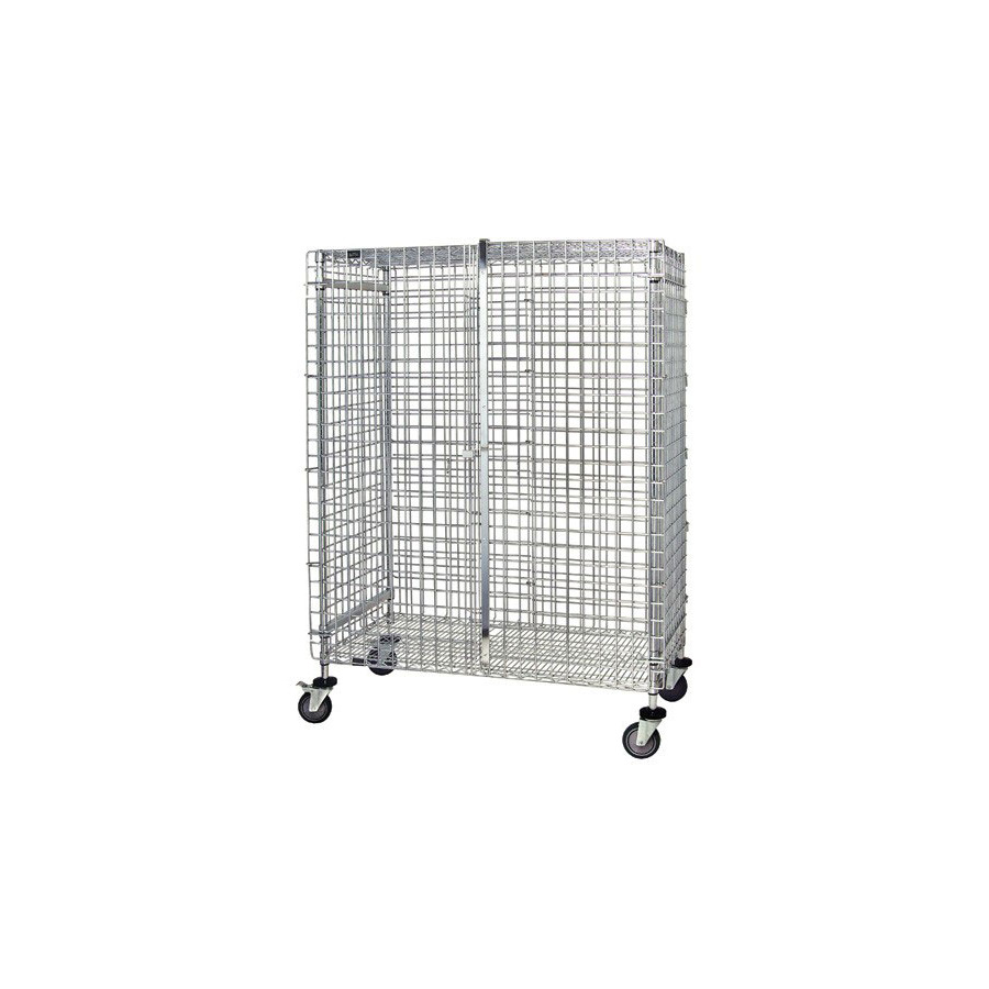 Quantum Storage Systems M2448-69SEC Mobile Security Cart, 24" x 48" x 69"