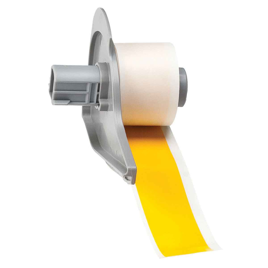 Brady M71C-1000-595-YL M71C-1000-595-YL 1"X50' YELLOW IN/OUTDOOR LABEL