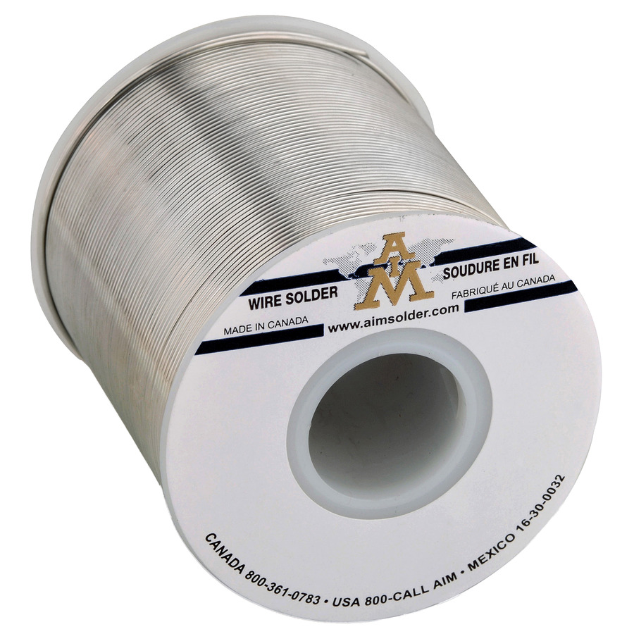 TestEquity: AIM Solder 5340 Solid Solder Wire, Lead-Free, SN100C