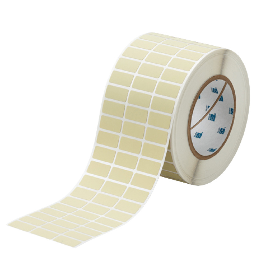 Brady THT-5-724-10 High Temperature ESD-Safe Polyimide Barcode Labels, 1" x .500", 10,000/Roll