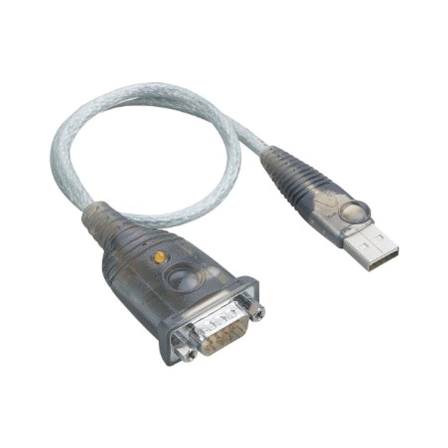 Tripp Lite U209-000-R USB to Serial Adapter Cable (USB-A to DB9 M/M), 5'