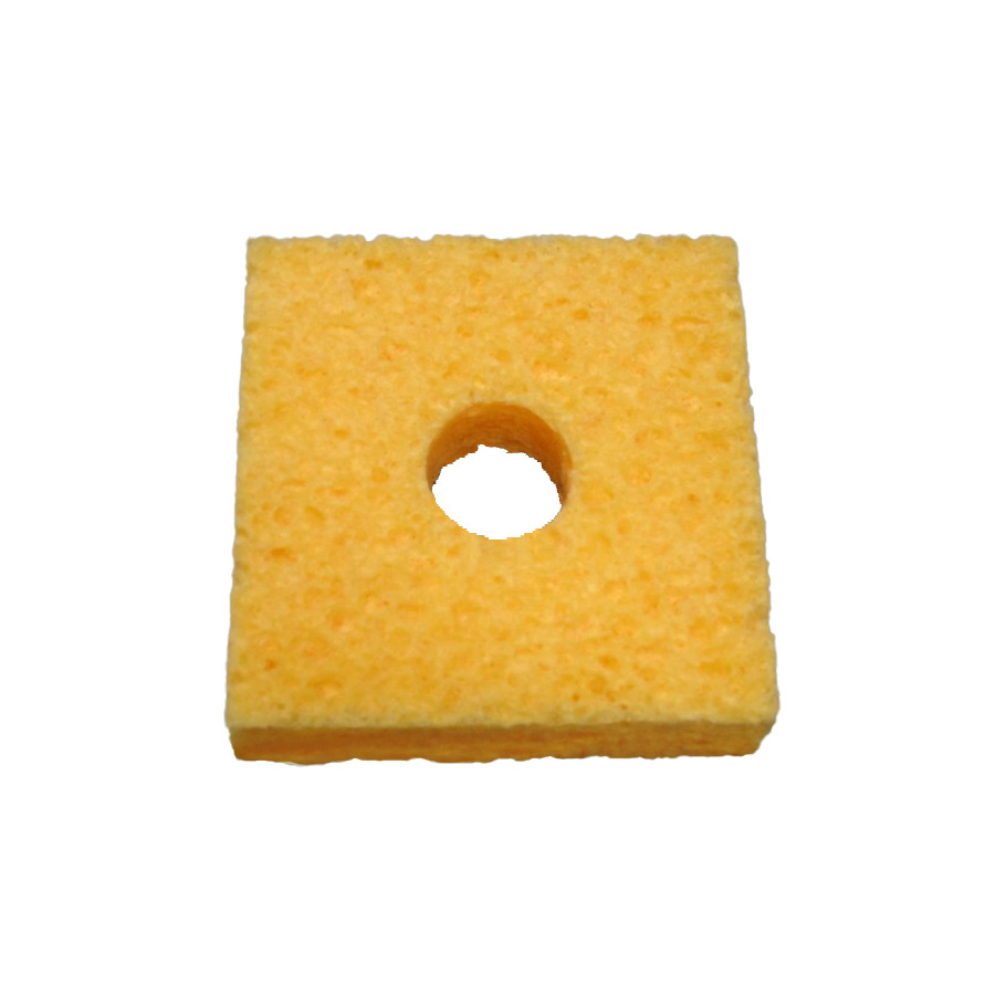 SIR Sponges S22-P10 Soldering Sponge, 2.2" x 2.2" x 5/8", Center hole, PKG-10