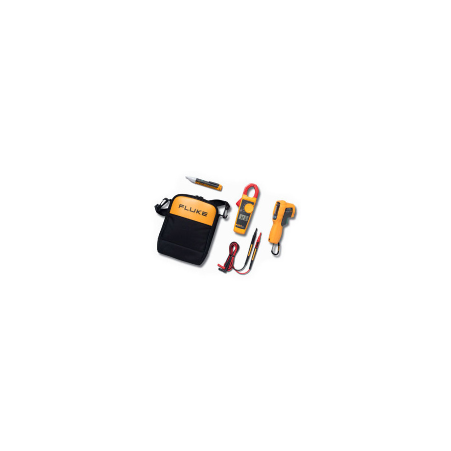 Fluke FL62MAX+/323/1AC IR Thermometer, Clamp Meter and Voltage Detector Kit